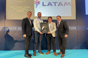 APEX Best Awards designa a LATAM Airlines como mejor compañía aérea de Sudamérica